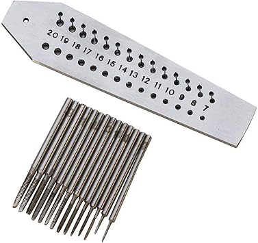 EUROTOOL Mini Tap and Die Set, 14 Piece Set | TAP-135.00
