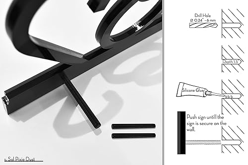 Miniatura 4 de Modern House Numbers - Black Aluminum (ACP) and Silver Fiber Laser Engraved Letters - Contemporary Home Sign - Underline Sign - Door Number -