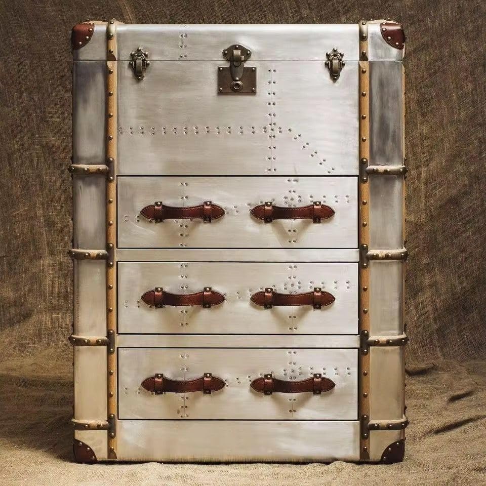 interoknack Meuble Aviator Buffet multifonction pour couverts ou commode