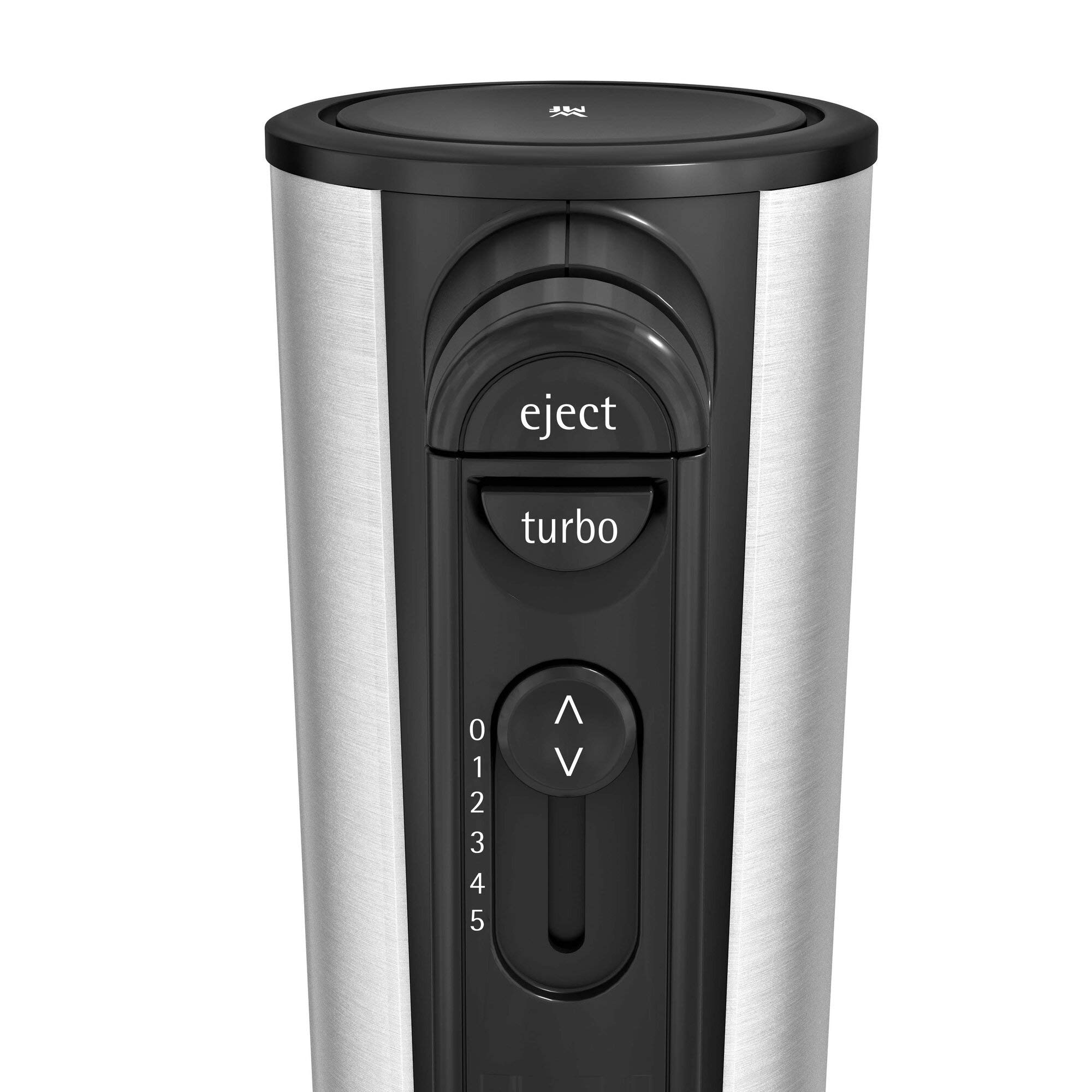 WMF Kult X Edition Handrührer, Quirl mit 5 Geschwindigkeitsstufen, Turbofunktion, Handmixer 400 W, schwarz & Kult X Mix & Go Mini Smoothie Maker, Standmixer, Blender elektrisch, Shake Mixer 300 Watt