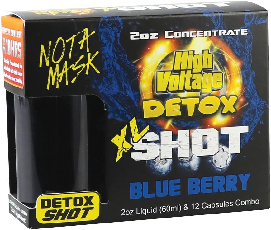 High Voltage Detox XL Shot - 2oz (Blueberry)