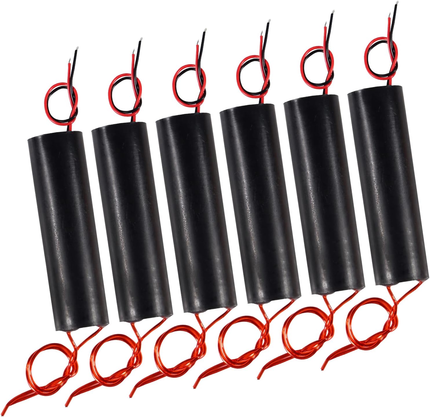 - 6PCS High Voltage Generator DC 6-12V to 1000 kV 1000000V Boost Step-up Power Module 2A-5A Inverter Arc Pulse Generator Power Module(DC 6-12V 1000KV)