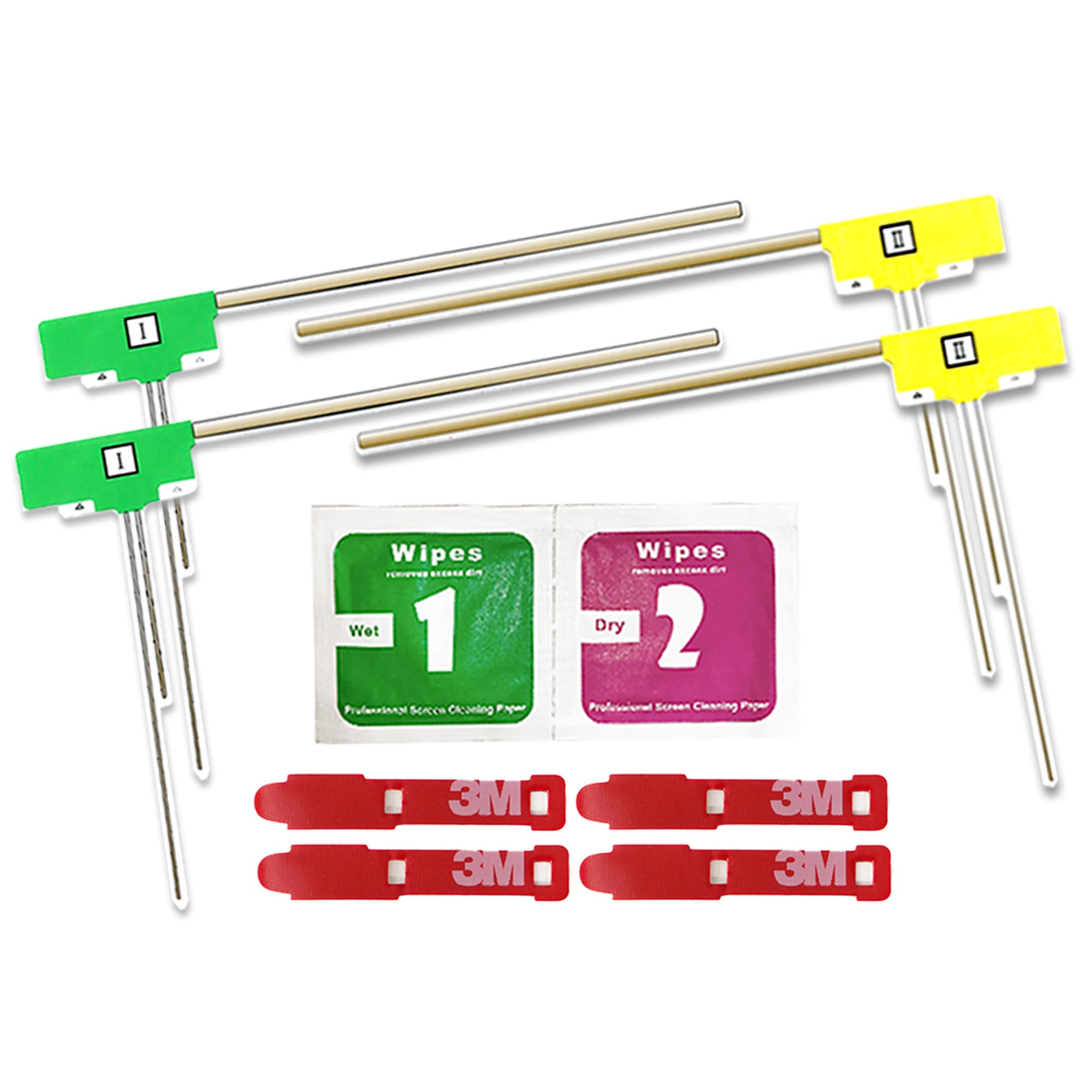 Amazon.co.jp: [Rn1036] フィルムアンテナ 左右2枚SET つ フルセグ