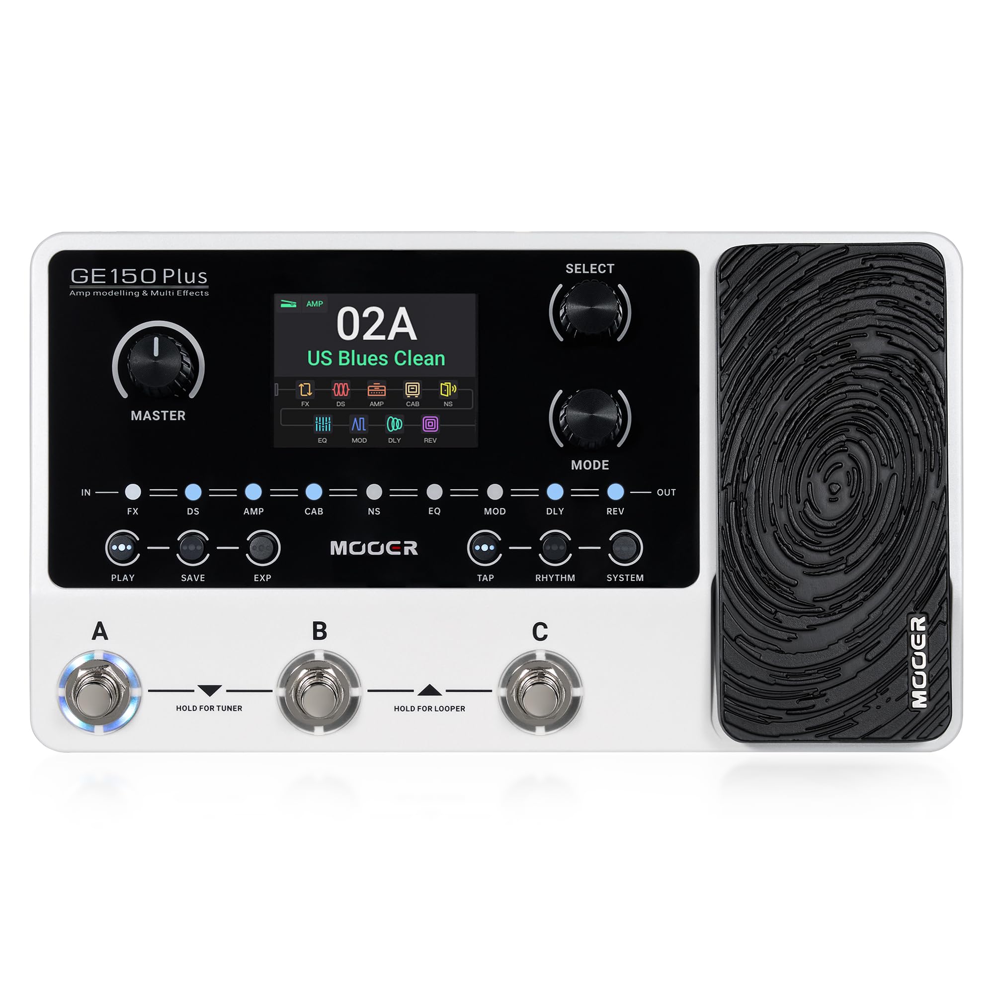 ギター MOOER GE150 Amazon.com: MOOER GE150 Plus Compact Guitar Multi Effects