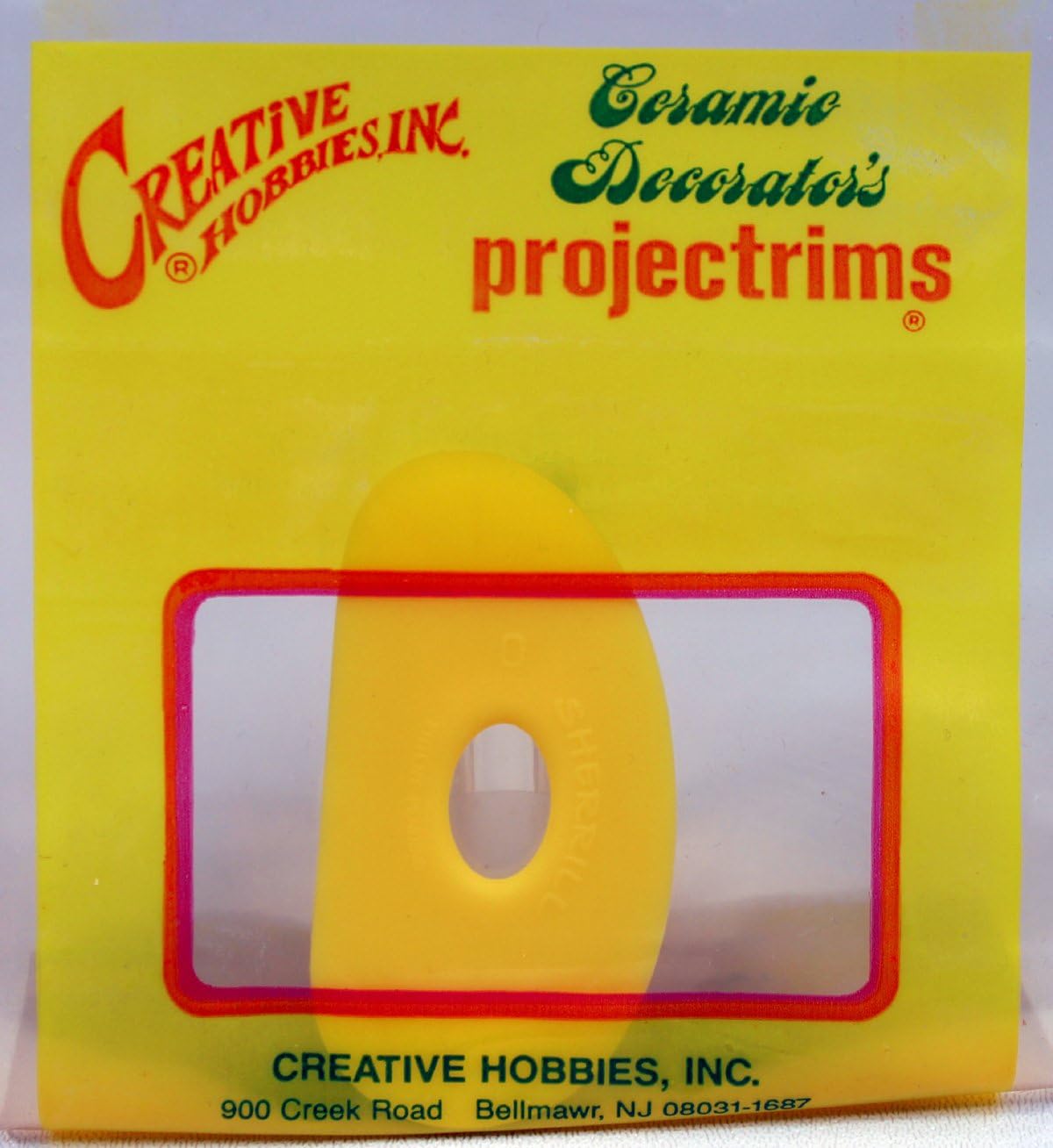 Sherrill Mudtools Shape 0 Polymer Rib for Pottery and Clay Artists, Yellow Color Soft : Arts, Crafts & Sewing