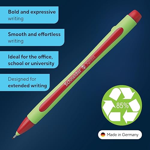 Vista 19 de Marcador Schneider con punta biselada, Púrpura Violet