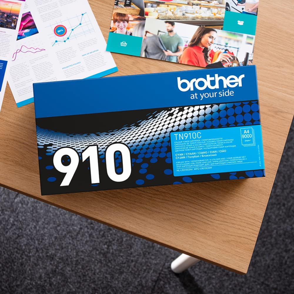 Brother TN-910C  cyan Toner – Bild 9