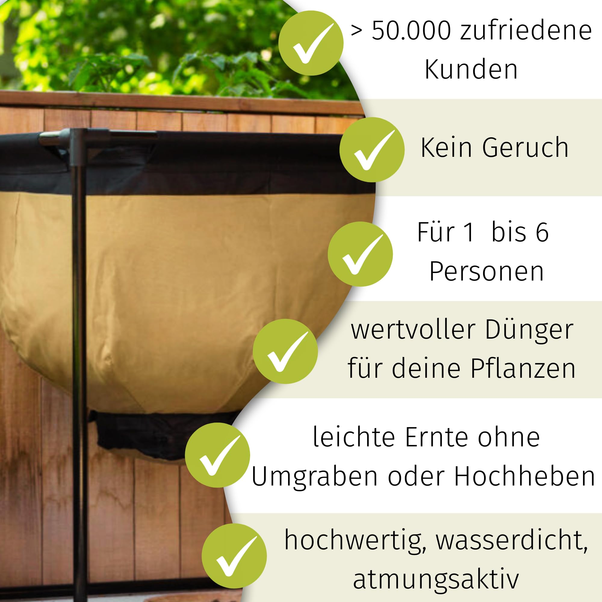 Wurmfarm Komposter | praktischer 150L Wurmkomposter