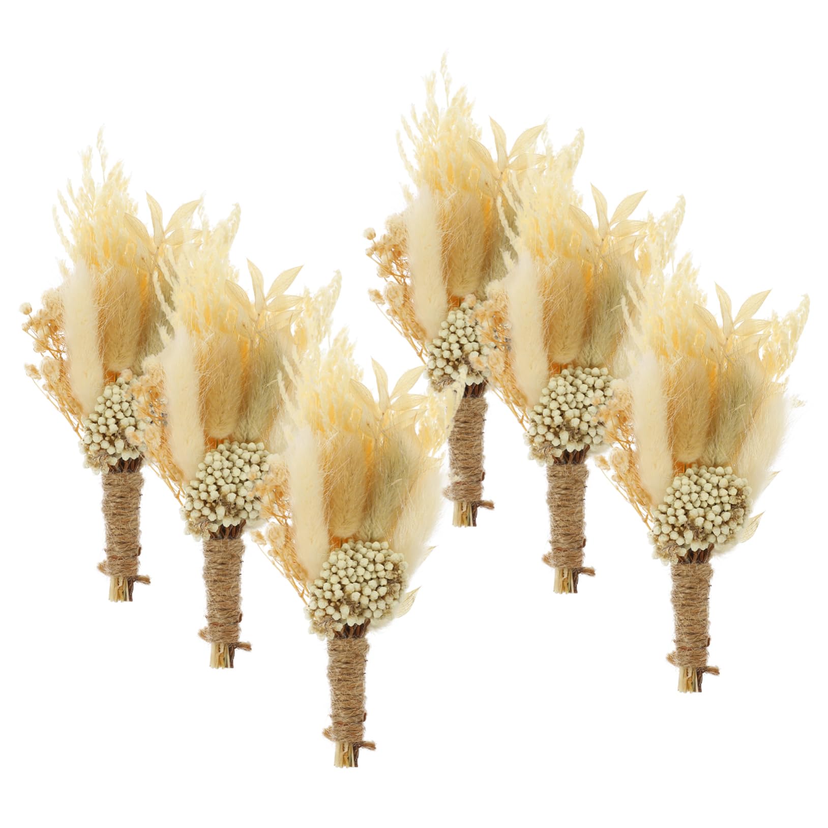 EXCEART 6 Flores Preservadas Boutonniere De Boda Mini Plantas Hortensia Planta Flores Secas Naturales Flores Secas Decoración Preservadas Flores DIY Arreglo De Flores Decoración Mori
