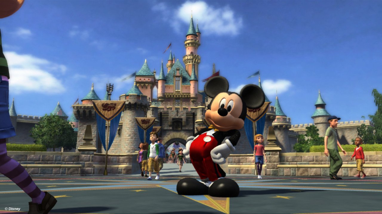 Console Xbox 360 4 Go + capteur Kinect + Disneyland Adventures (jeu Kinect) + Kinect Adventures ! (jeu Kinect)