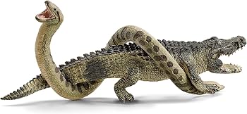 Amazon.co.jp: シュライヒ ワイルドライフ アナコンダとワニ