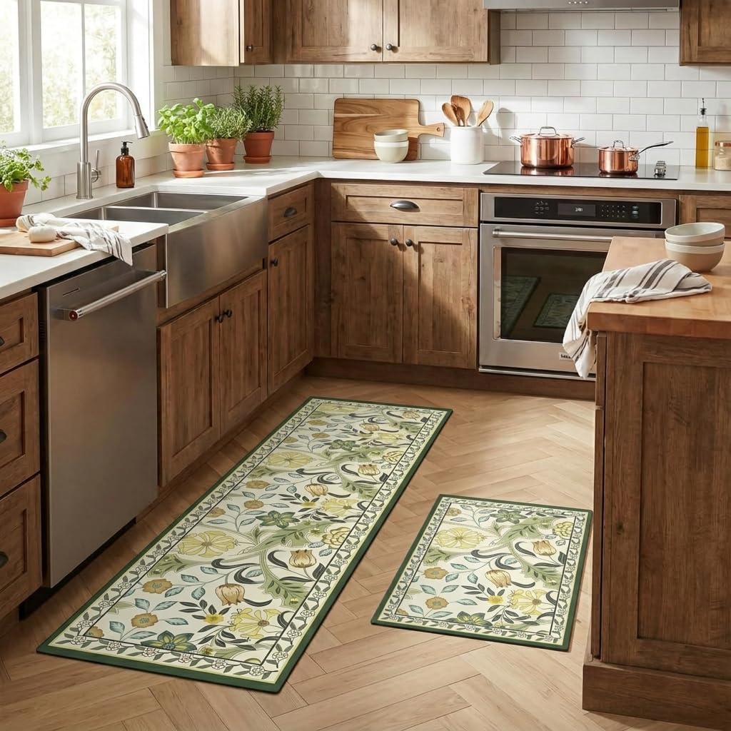 Roslen Kitchen Mats - Waterproof & Anti-Fatigue -3