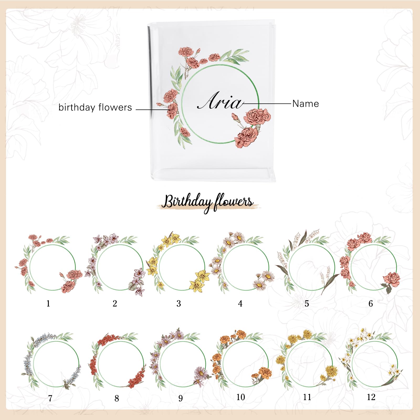 Magnet personnalisé Bonne fête maman bouquet de roses - Fête des mères Magnet personnalisé Bonne fête maman bouquet de roses - Fête des mères