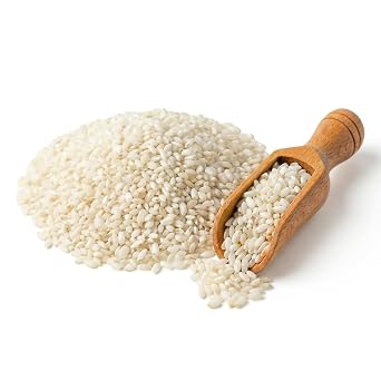 NY SPICE SHOP Arborio Rice - 5 Pound White Risotto Rice for Cooking and Culinary Use - Short Grain Italian Rice Ideal for Risotto Soups Porridge Desserts and Creamy Grain Dishes