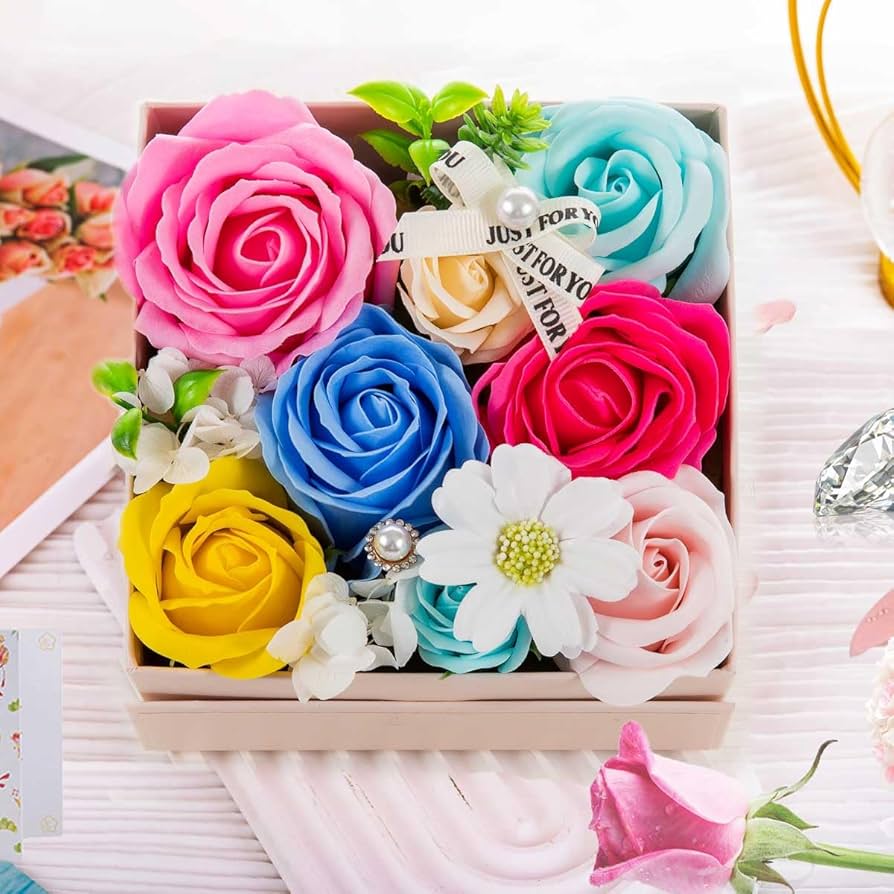ソープフラワー薔薇 お誕生日 ・記念日 プレゼント 花束 は　母の日 楽天市場】【母の日】ソープフラワー 枯れない 花束 石鹸花 発表