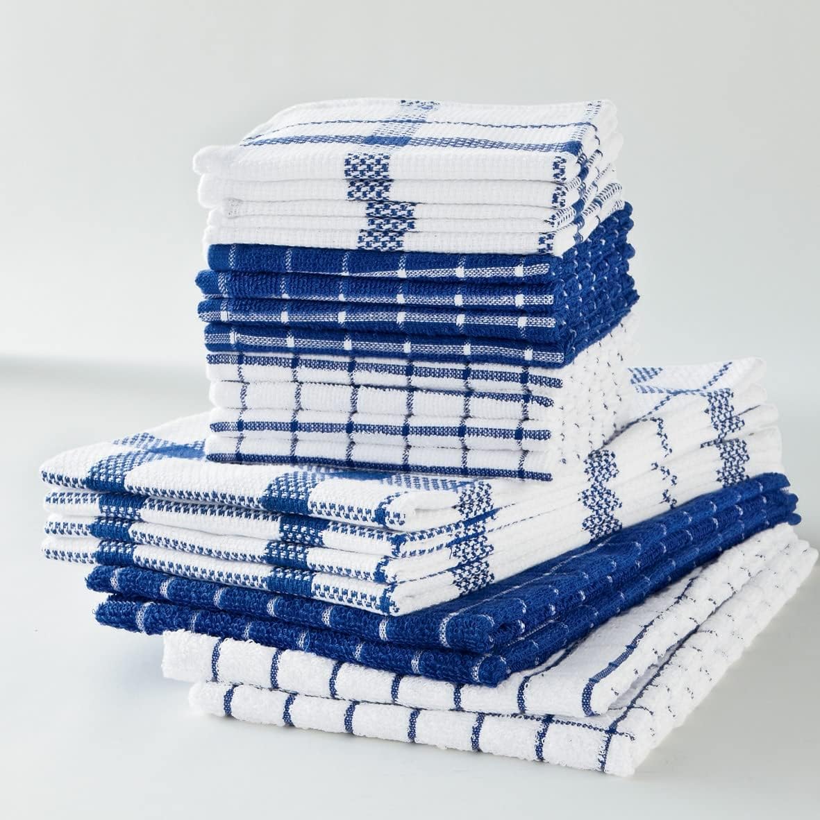 Montgomery Ward 20Piece Kitchen Towel Set, Twilight Blue