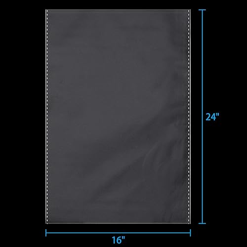 Miniatura 6 de Awpeye Bolsas transparentes para cestas, 25 paquetes de envolturas grandes de celofán para cestas y regalos, bolsas de celofán de 16 x 24 pulgadas,