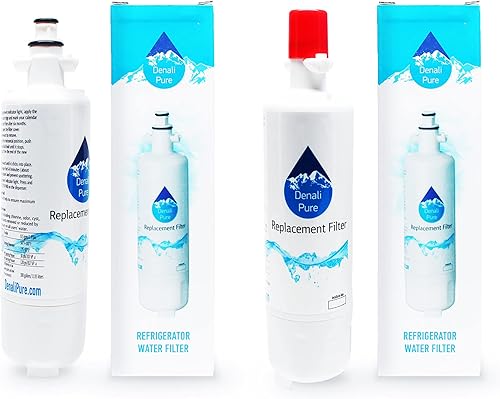Paquete de 2 filtros de agua de repuesto LT700P para refrigeradores LG, Kenmore, Sears, compatible con LG LT700P, LG ADQ36006101, LG ADQ36006101-S,