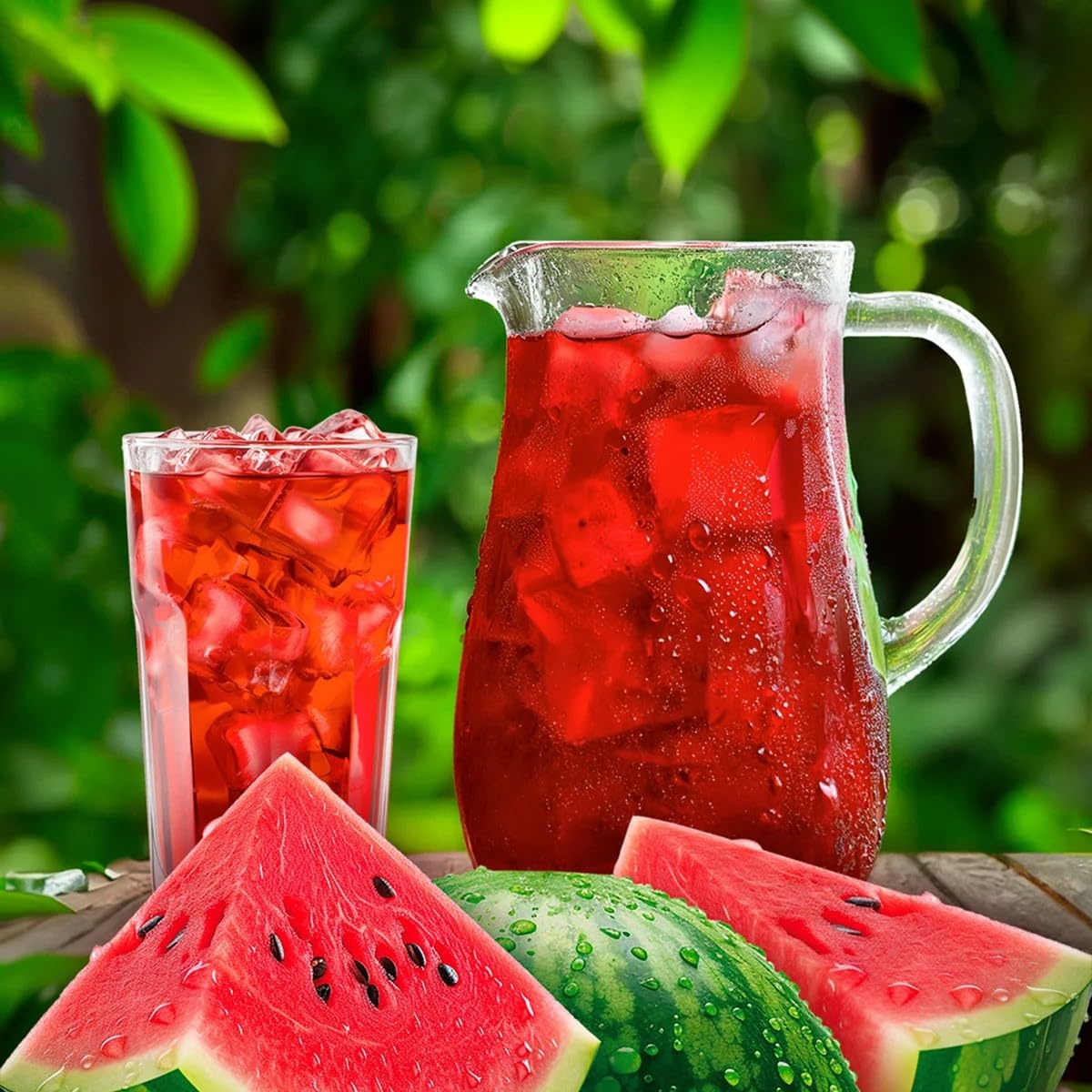 FRUTANADA – sabor Sandía & Limón, Limonada Casera Concentrada con mínimo 85% de frutas, Bebida de Sandia prensada en frio, sin colorantes, sin preservantes, 1 L concentrado da 5 L bebida refrescante