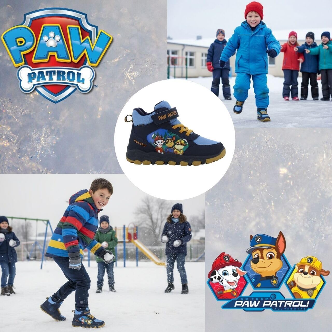 Leomil Paw Patrol Zapatillas Niño Deportivas | Zapatos niños patrulla, Ligeros y cómodos, Ideal para la escuela y el tiempo libre, Nickelodeon, Regalo para Niños