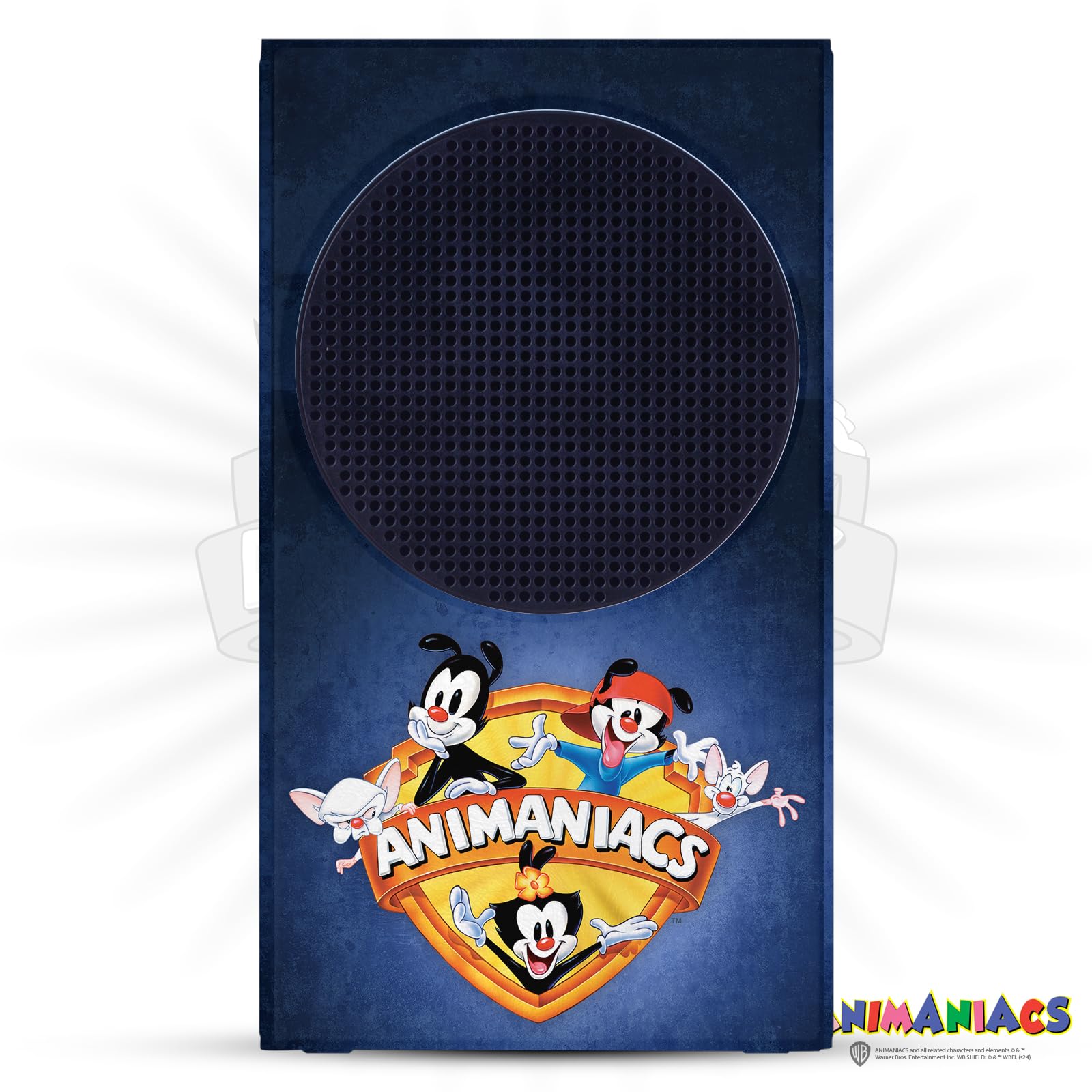 Head Case Designs Sous Licence Officielle Animaniacs Logo Art Graphique Enveloppement De Console De Jeu Et Skins Pour Manette De Jeu Ensemble compatible avec Xbox Series S Console & Controller Bundle