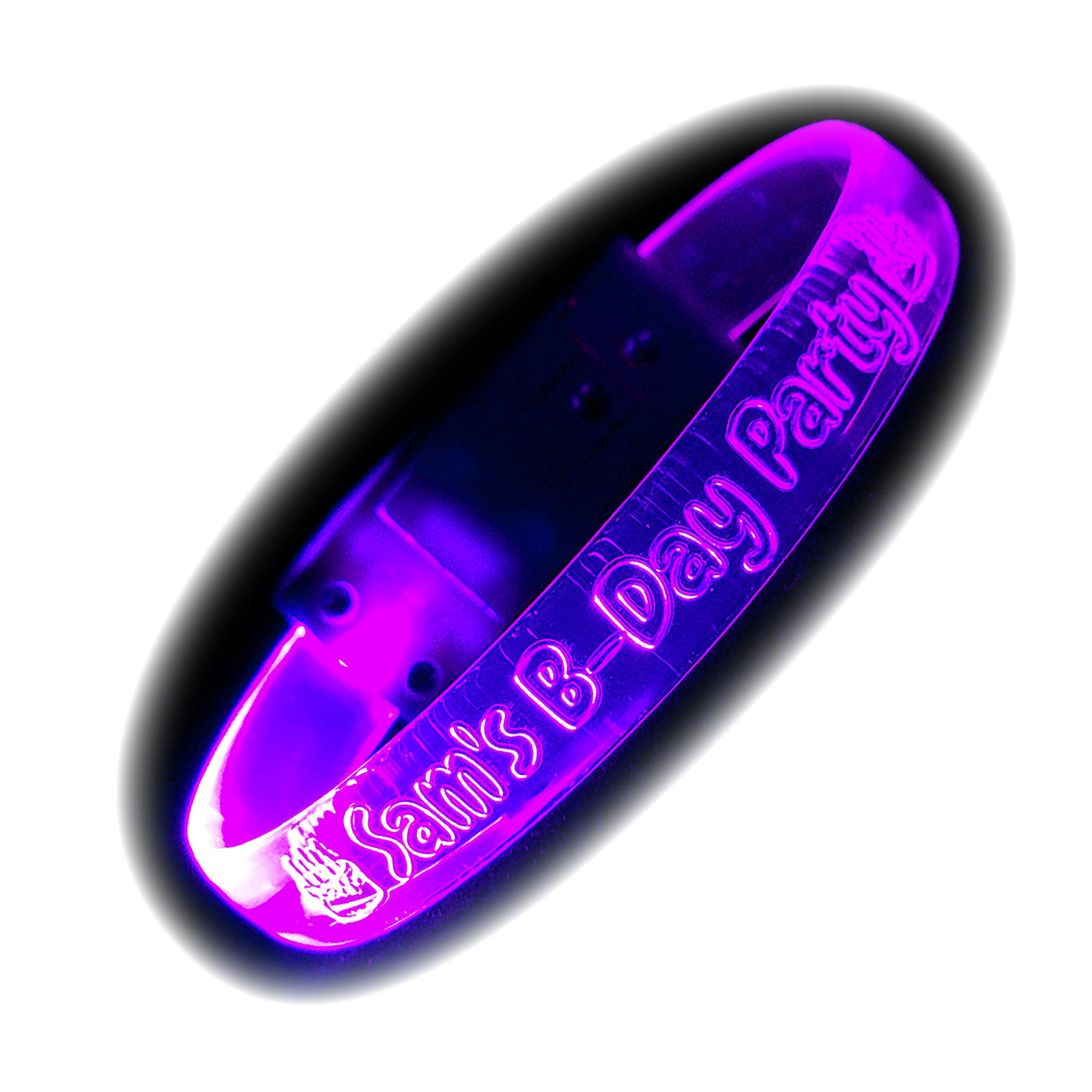 Glowcraftco Custom Wristbands | 8 color Led Bracelet | Flashing light up for your Birthday Party | Multiple color Light up bracelet | Birthday Party |