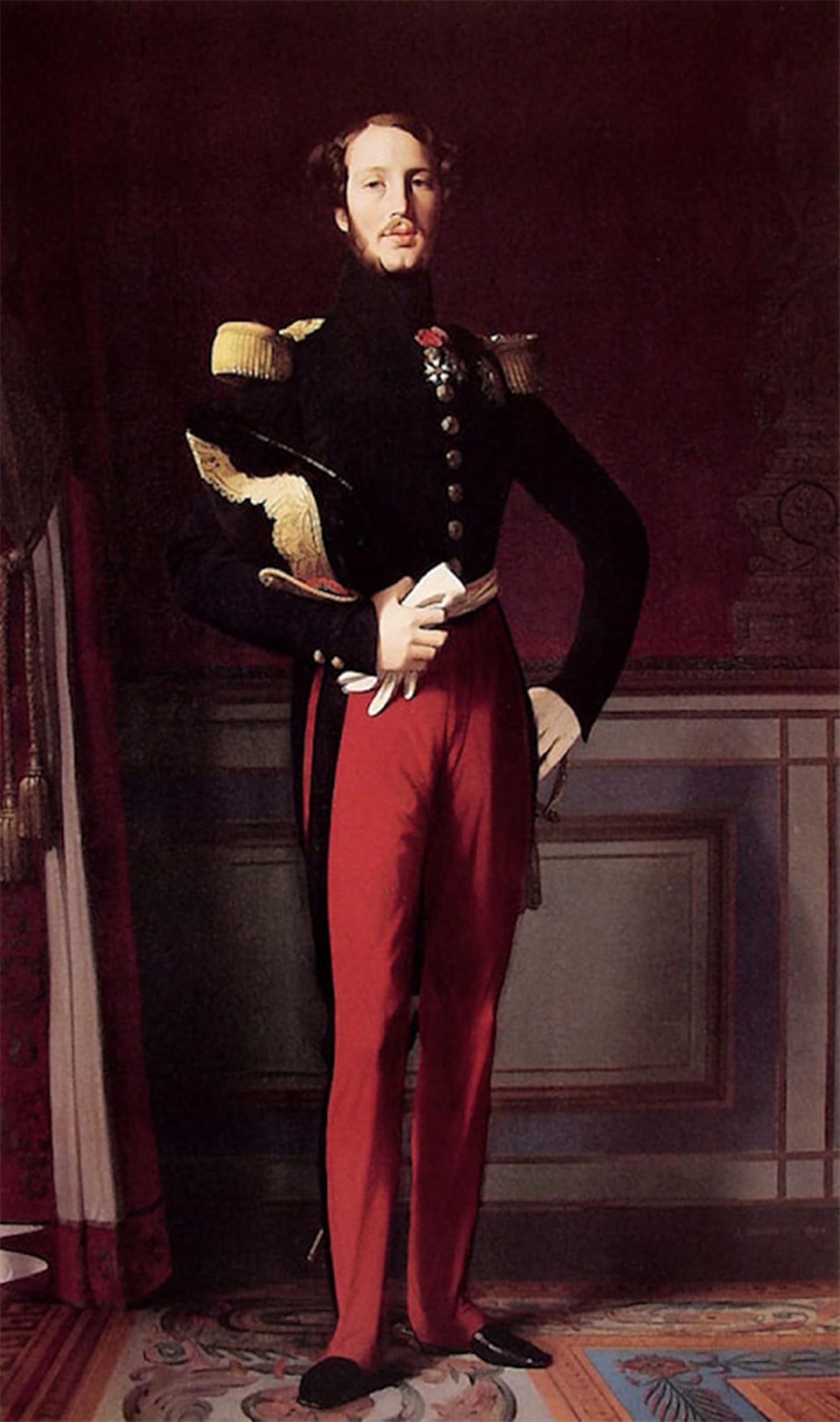 Pinturas murales retro Jean Auguste Ingres de 60x90cm con acabado artístico premium 5
