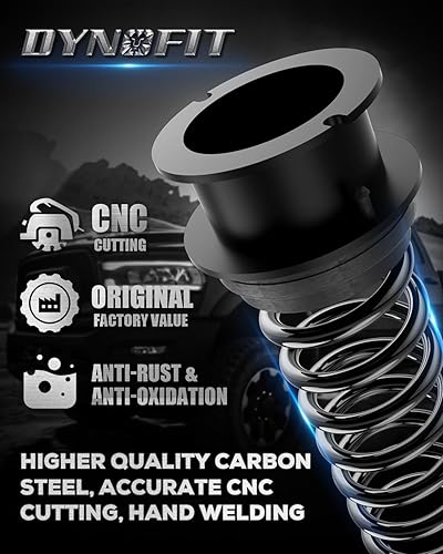 Miniatura 2 de dynofit Kit de elevación de nivelación frontal de 3 pulgadas para Ram 2500 (4WD), 2014-2022 Ram 3500 (4x4), espaciadores de estructura de acero