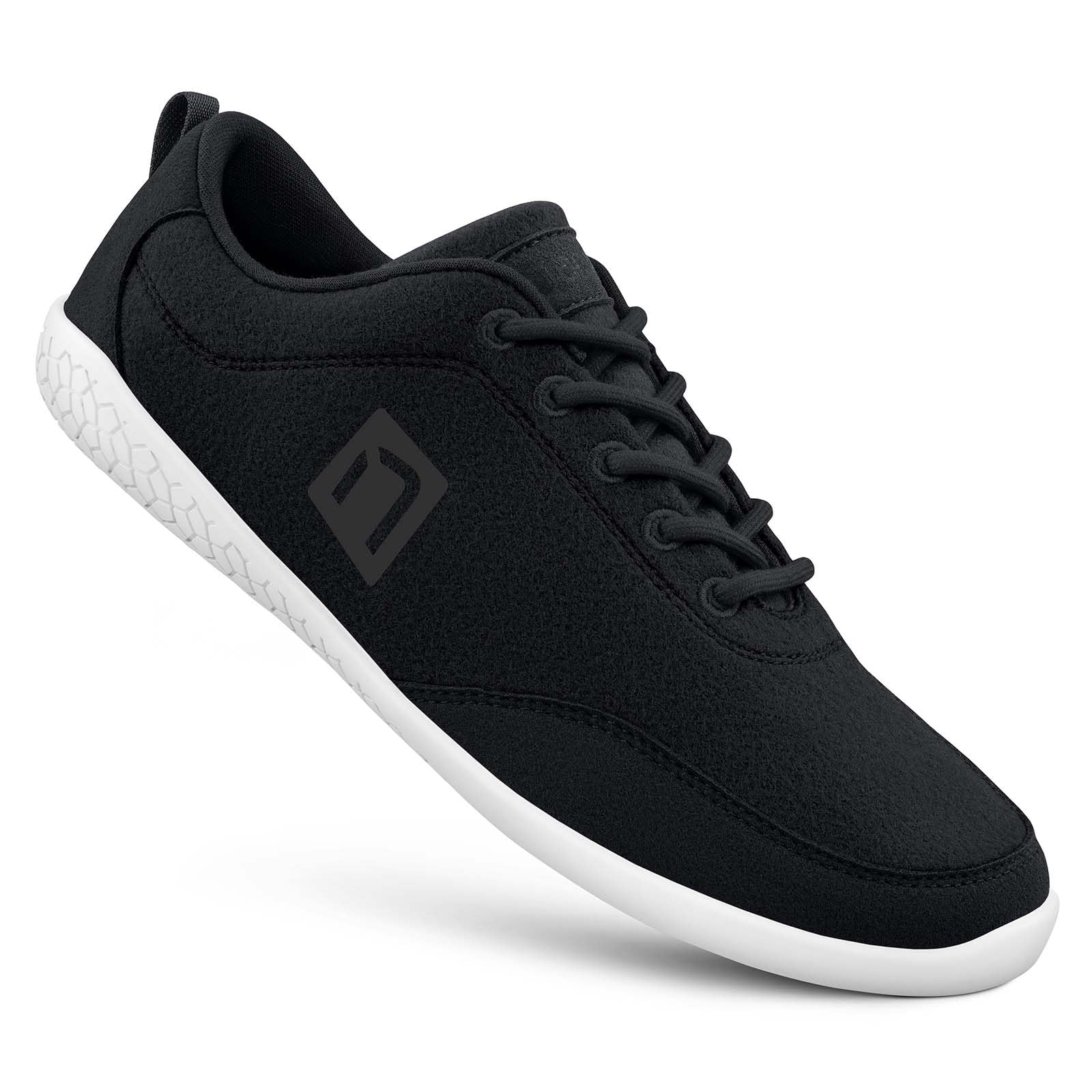 Nanga Men Eco Barefoot Herren Schwarz Sneaker, Black, 9 UK