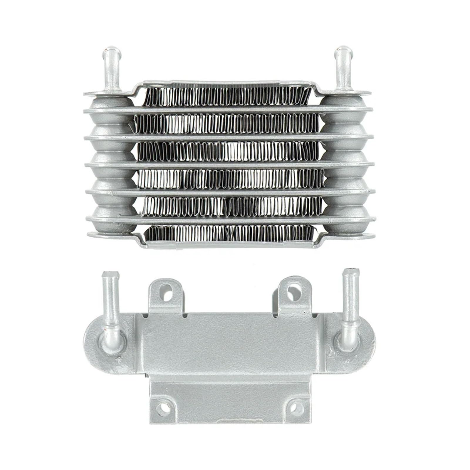 Radiatore Rafredamento Motore Radiatore universale in alluminio da 8 mm per auto da corsa, motociclette, motori piccoli, diesel e benzina