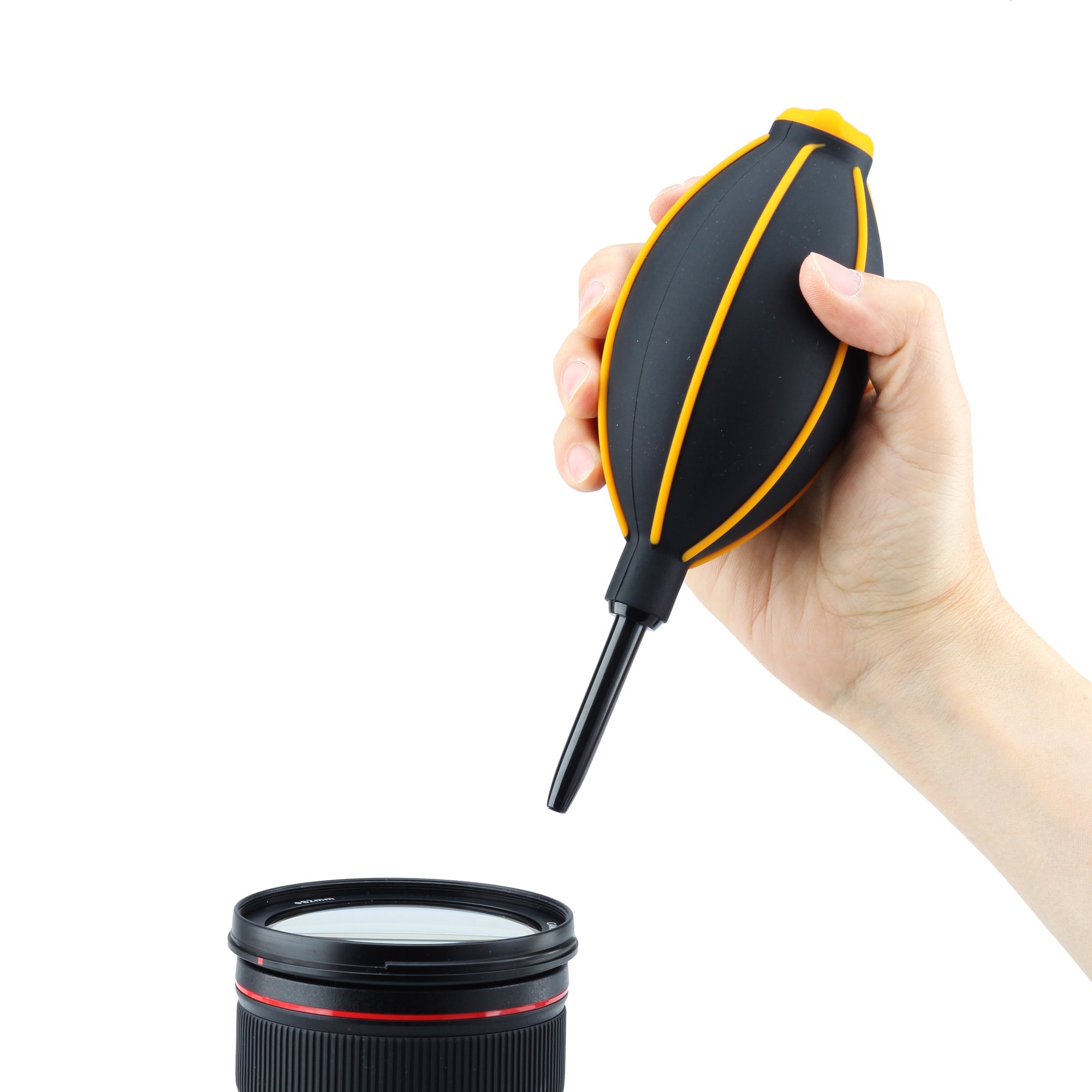Amazon | HAKUBA メンテナンス用品 ハイパワーブロアープロ L オレンジ