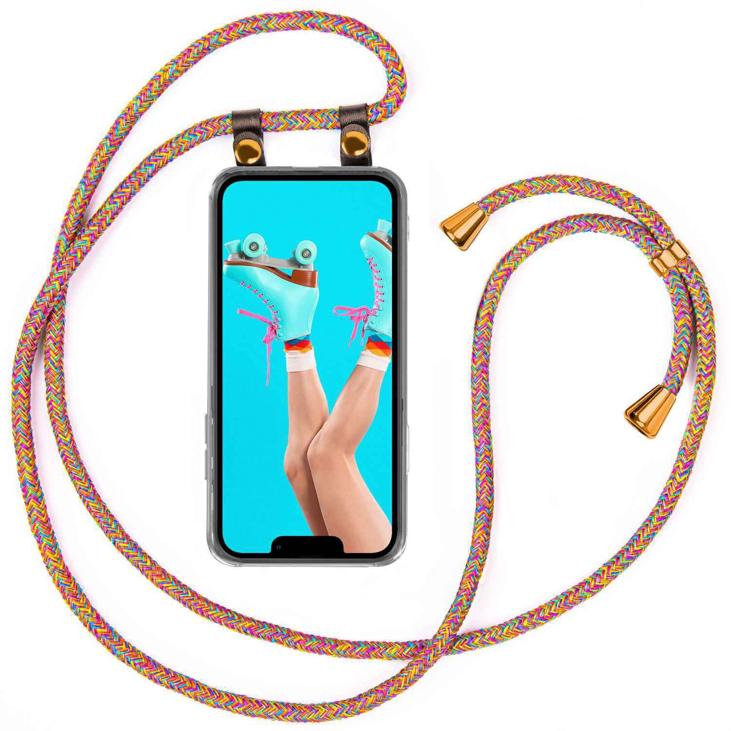 Chaîne de téléphone portable compatible iPhone 13 mini coque sangle moex - 8