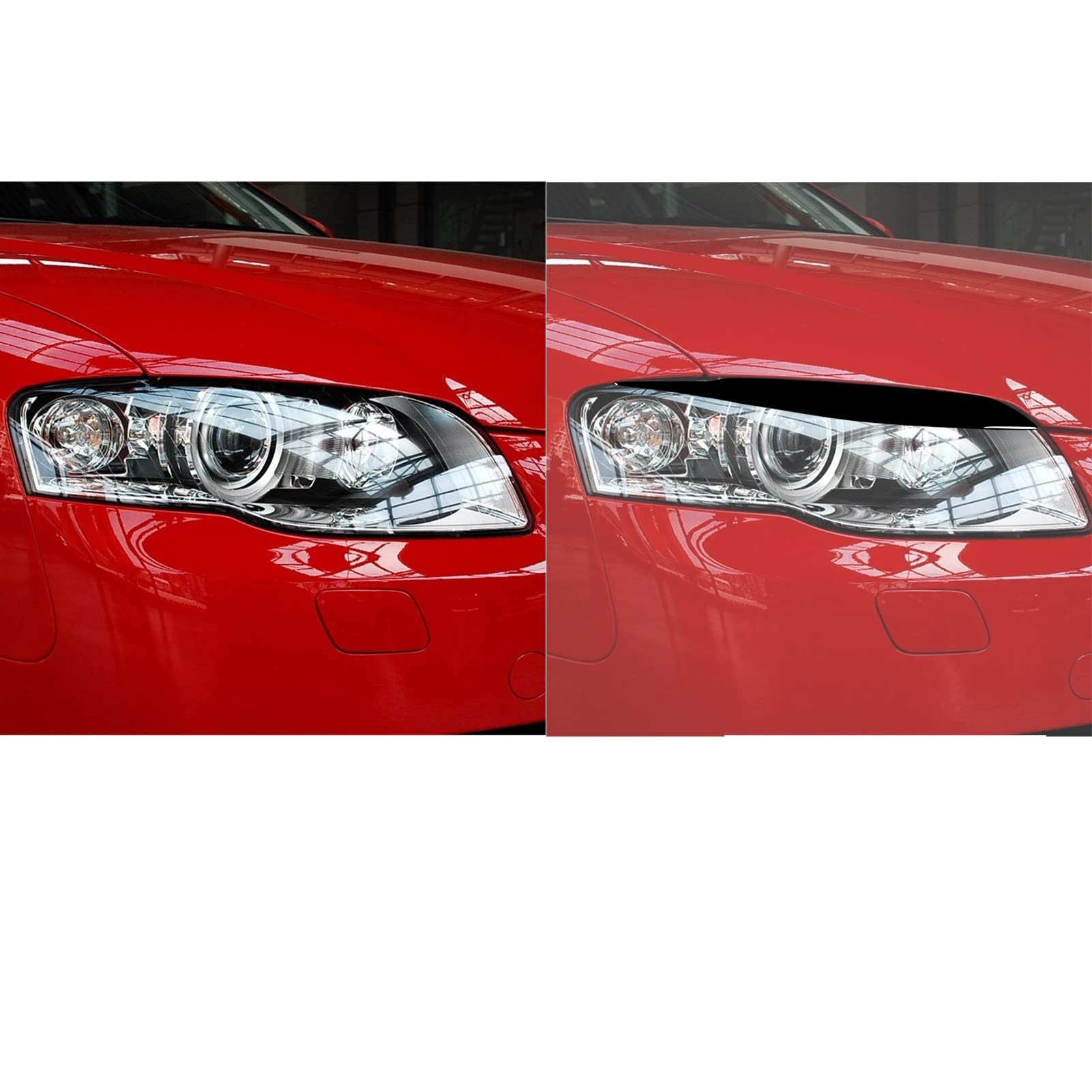 Kit di carrozzeria in Resina epossidica per fari Anteriori Auto, Accessori per Tuning, per Audi A4 B7 S4 2006 2007