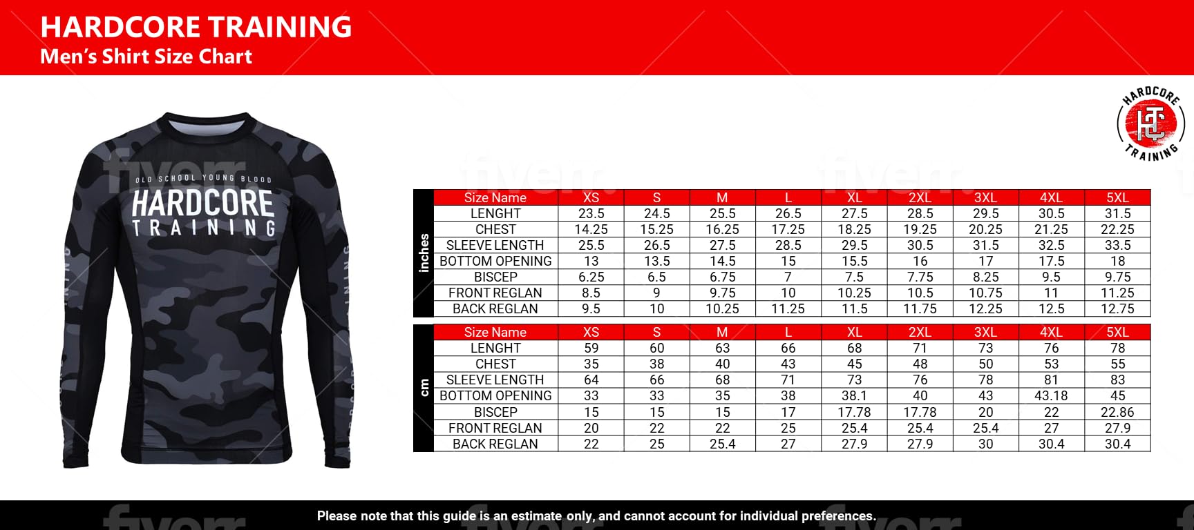 Hardcore Training Budo Rashguard Homme Compression Manches Longues MMA