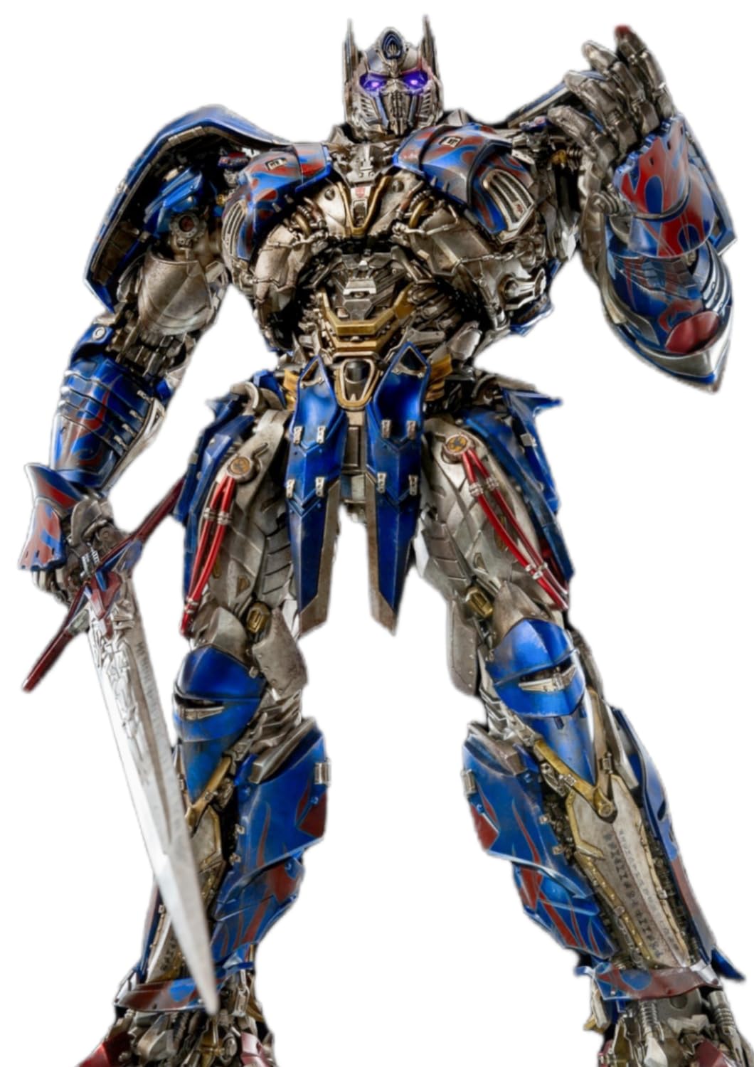 HiPlayThreezero Collectible Figure Full Set: The Last Knight, Nemesis Prime, Miniature Action Figurine 3Z05790W0