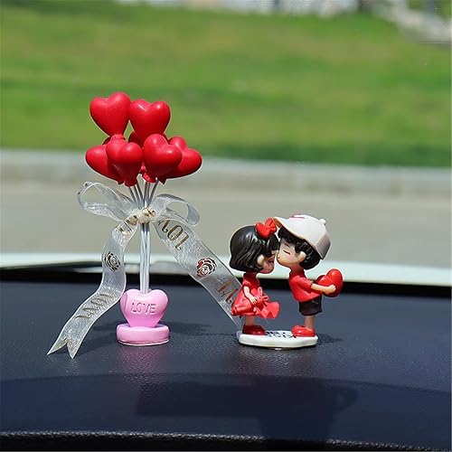 Lindos adornos para pareja, decoración de automóvil, linda acción de caricaturas para parejas, decoración de tablero de instrumentos de automóvil de disponible en Yaxa Colombia