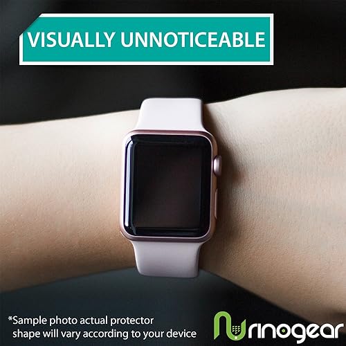 Miniatura 7 de RinoGear Protector de pantalla para Amazfit GTS 4 Mini protector de pantalla compatible con fundas, accesorios flexibles de cobertura completa,