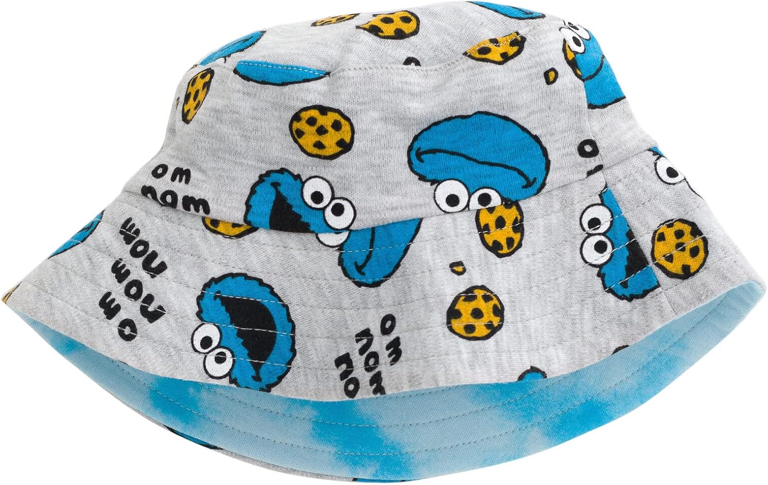Sesame Street Elmo Cookie Monster Big Bird Romper and Bucket Sun Hat Newborn to Toddler - Image 4
