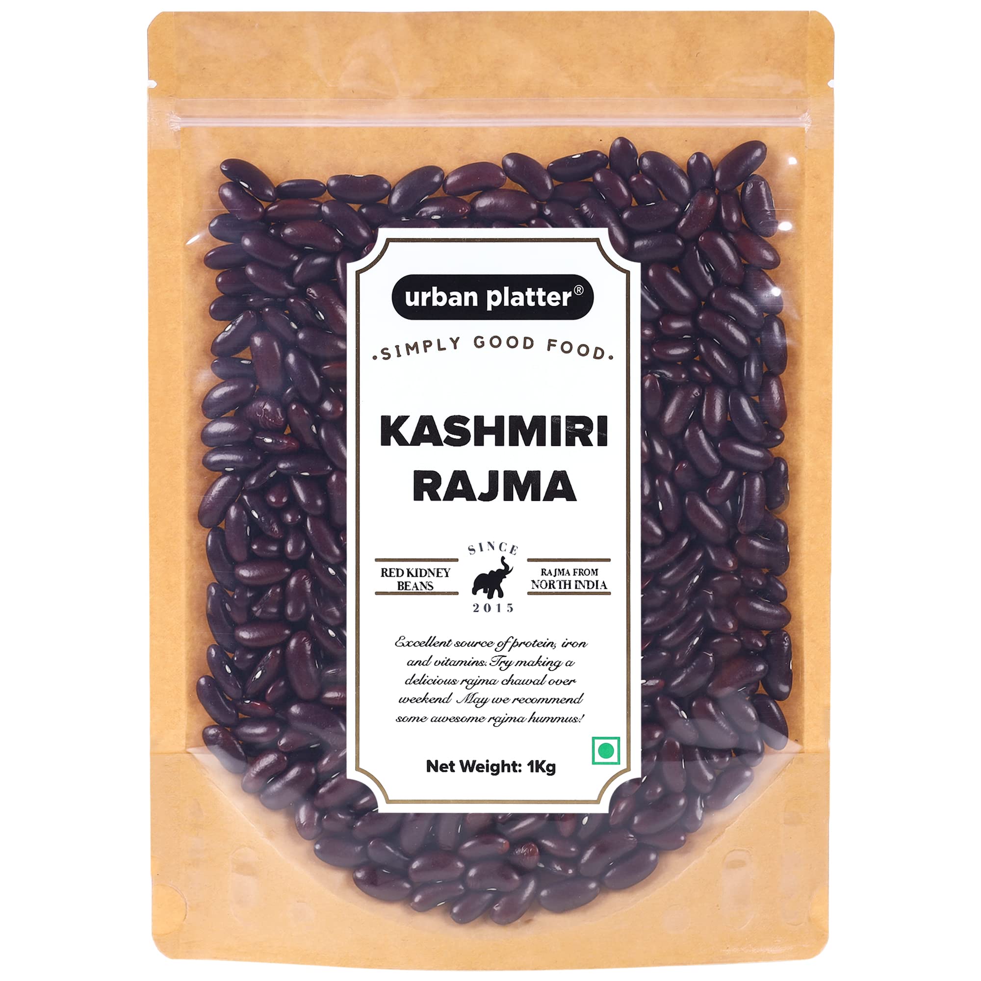 Urban Platter Red Kidney Beans (Rajma), 1Kg (B01AWQI4BS) Amazon Price History, Amazon Price Tracker