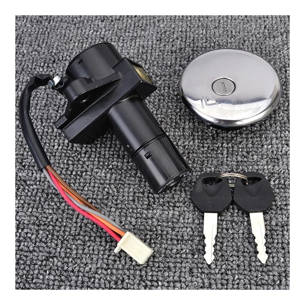 Tappo serbatoio carburante motocicletta Per GN250 1985-2001 GN 250 1985 1986 1987 1988 1989 1990 1991 1992 1993 1994 1995 Interruttore Di Accensione Tappo Del Serbatoio Carburante