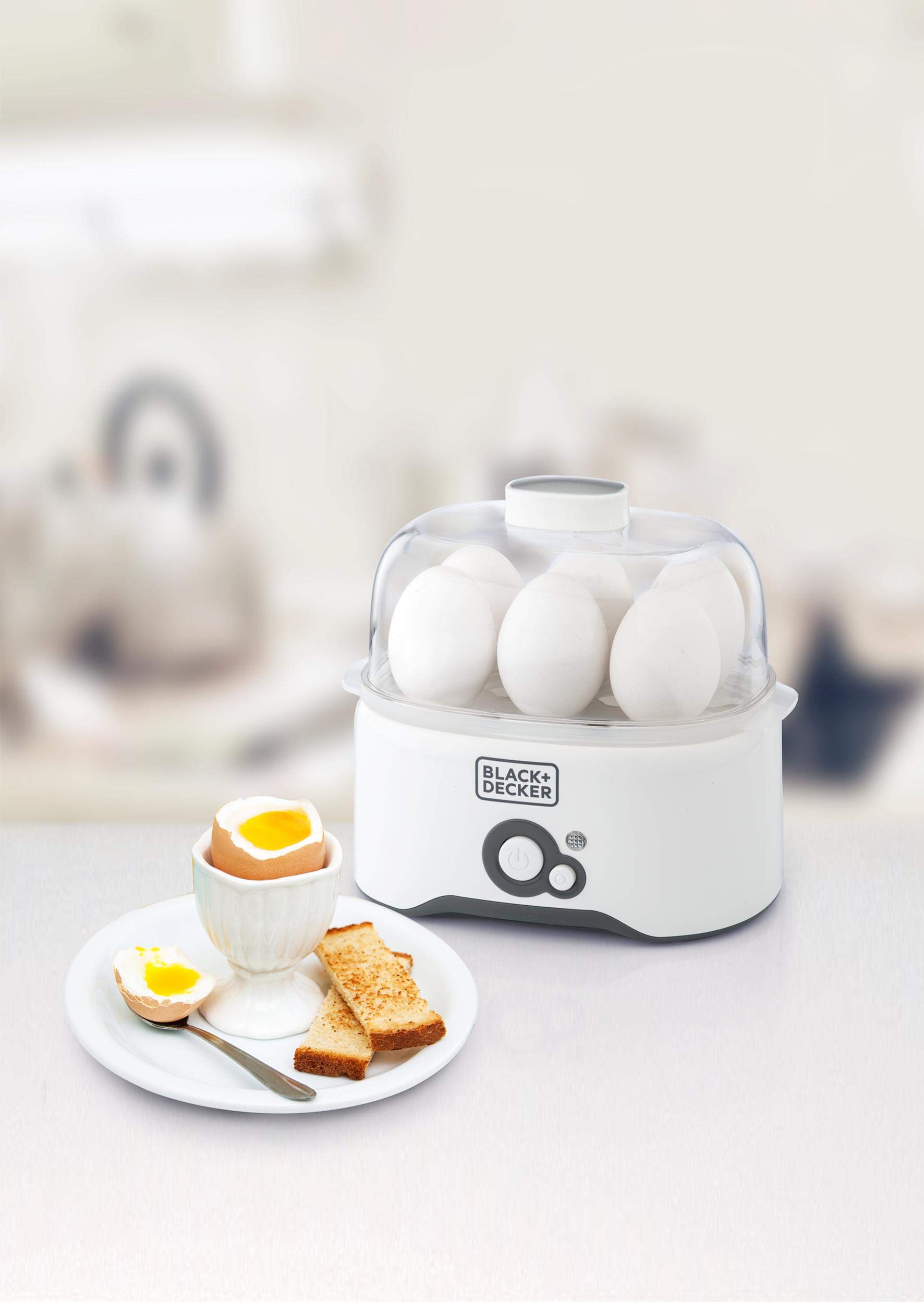 black and decker steamer hard boiled eggs