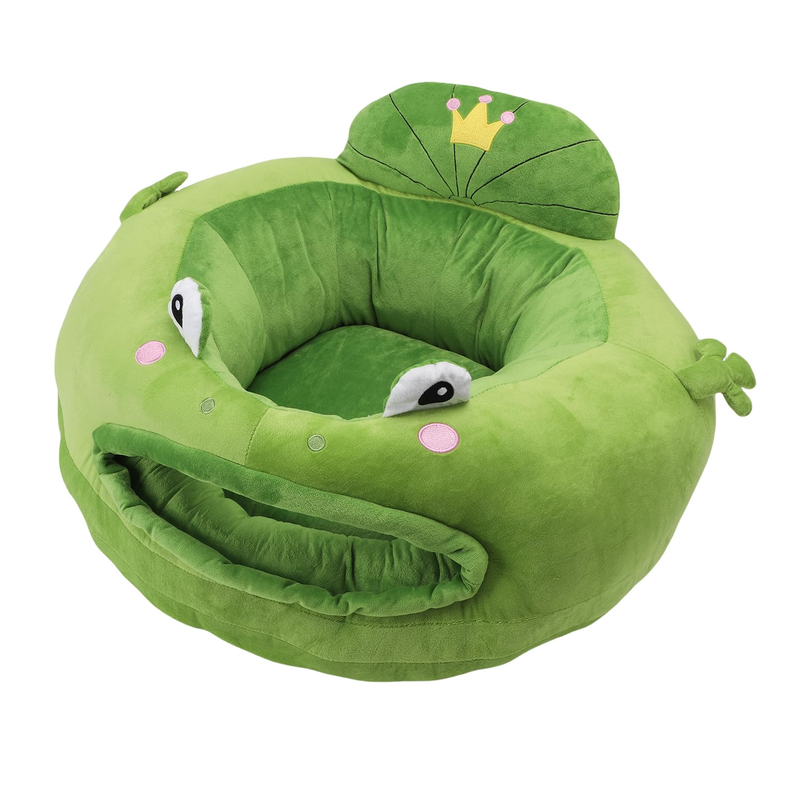 Divano per bambini in peluche, ideale per neonati, morbido sedile di supporto, 45 x 60 cm, per giocare (stile 2)