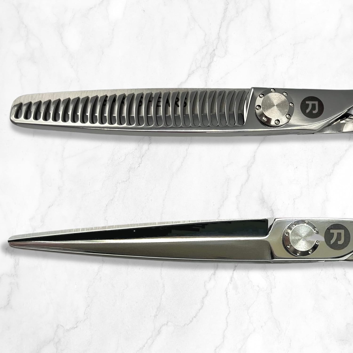 Saki Shears Tanto - Professional 6.5" Hair Cutting Scissors Set Includes Thinning Shears and Leather Case