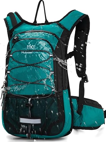 Miniatura 1 de Mochila de hidratación aislada con vejiga libre de BPA de 2 litros, mantiene el líquido fresco hasta 5 horas, para correr, senderismo, ciclismo,