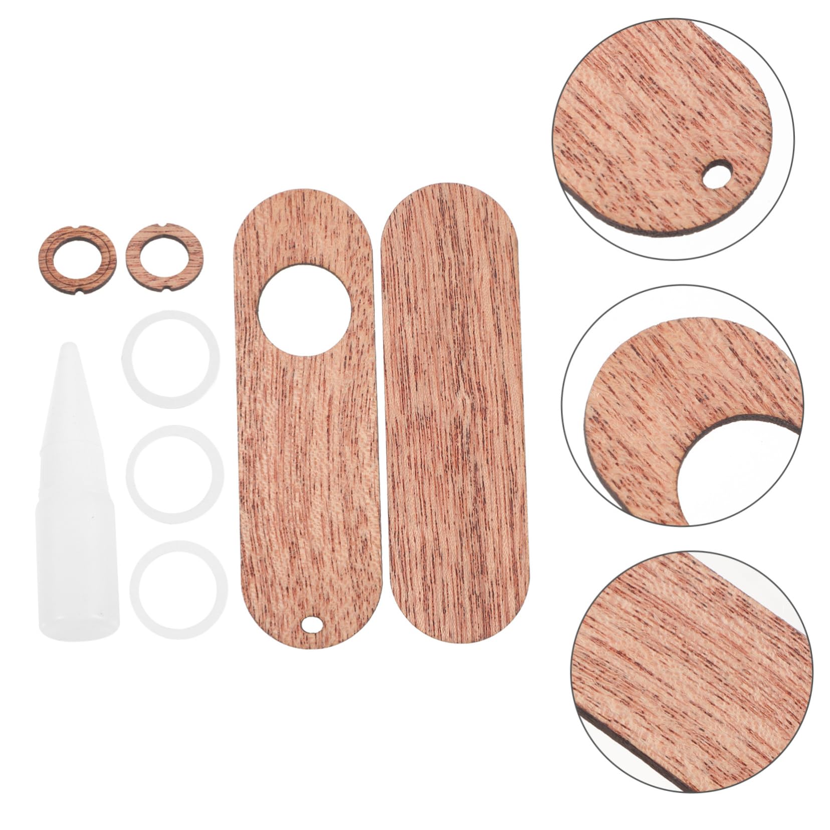 Wakauto Wooden Kazoo for Adults Musical Instruments Recorder for Adults Kazoo Musical Ideal for Education Entertainment