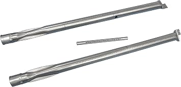 Music City Metals 11843 Stainless Steel Burner Replacement for Select Weber Gas Grill Models
