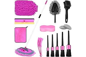 62" Pink Car Wash Kit: Your Ultimate Car Detailing Solution