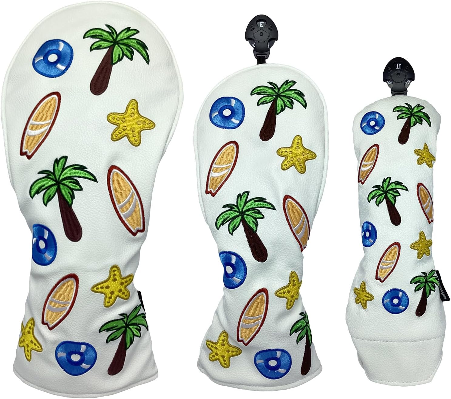 Golf Club Covers Driver Headcover 3 5 Fairway Wood Hybrid Golf Head Covers for Men Women