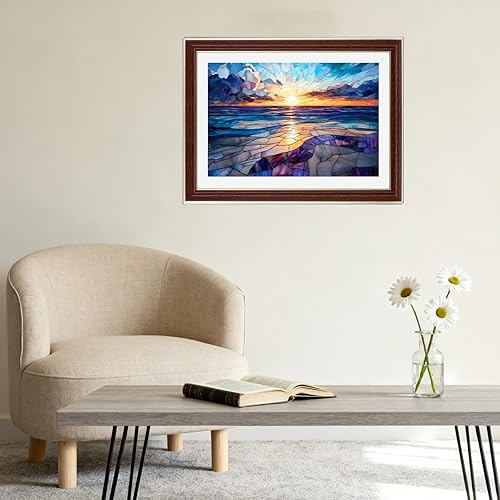 Miniatura 5 de Rompecabezas de 1000 piezas de mosaico de vitrales para adultos - Rompecabezas difícil difícil imposible para adultos - Colección de vidrieras