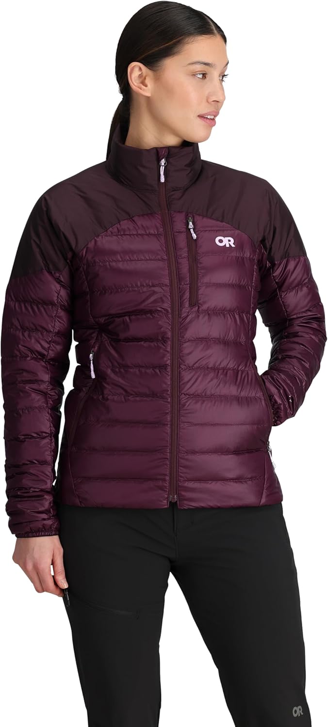 Outdoor Research Women's Helium Down Jacket | Water Resistant, Wind Resistant, Lightweight, Durable, Standard Fit